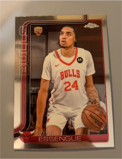 2025-26 Topps Chrome #262 Noa Essengue — front