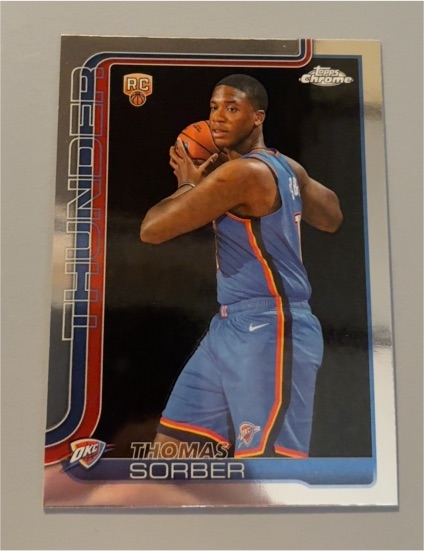 2025-26 Topps Chrome #265 Thomas Sorber — front
