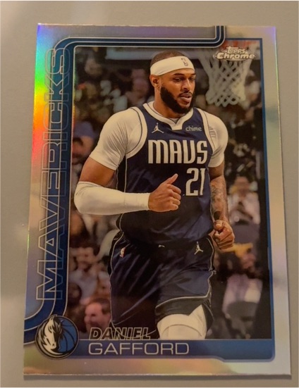 2025-26 Topps Chrome #78 Daniel Gafford — front