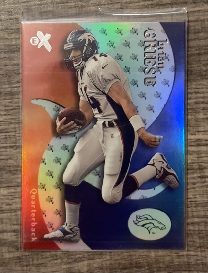 2000 Fleer E-X #13 Brian Griese — front
