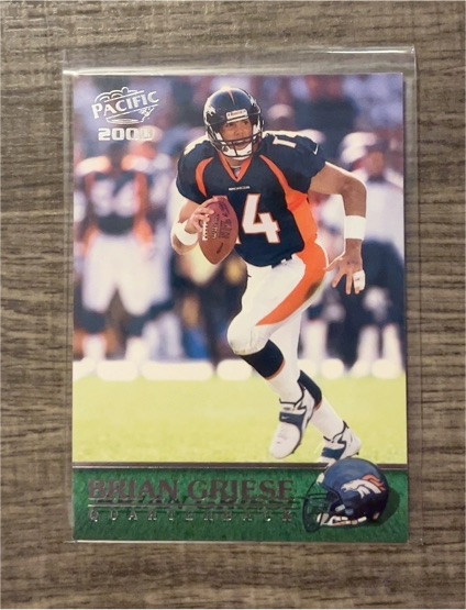 2000 Pacific #115 Brian Griese — front