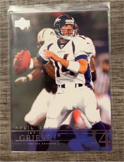 2001 Upper Deck Legends #23 Brian Griese — front