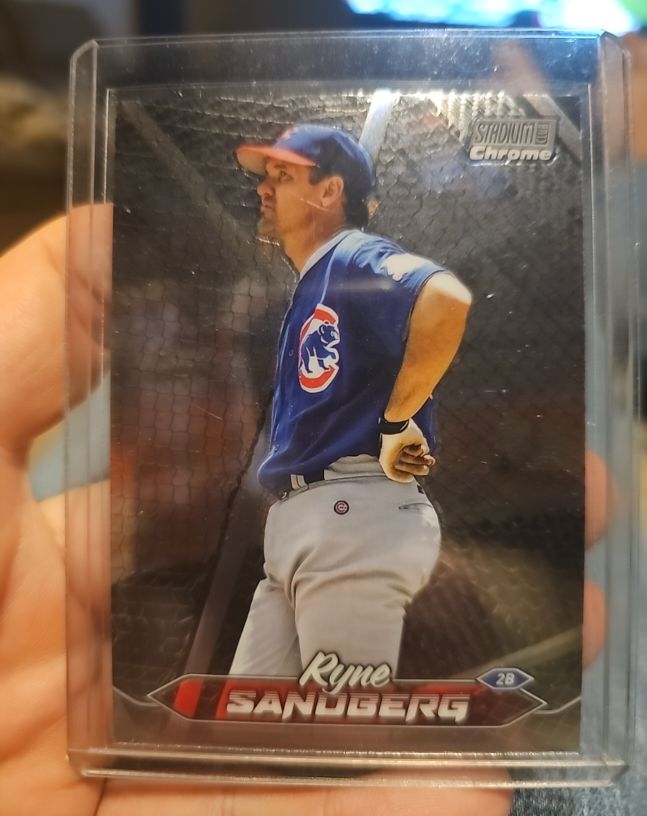 2024 Topps Stadium Club Chrome #98 Ryne Sandberg — front