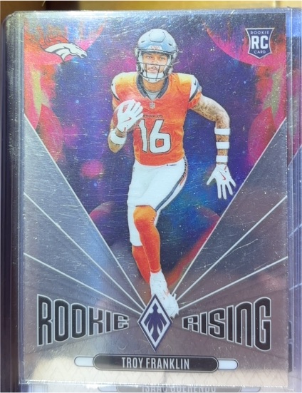 2024 Panini Phoenix #RR-TFN Troy Franklin Rookie Rising — front