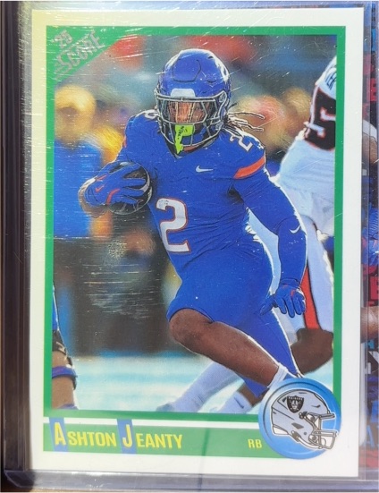 2025 Score Anniversary Rookie #1 Ashton Jeanty — front