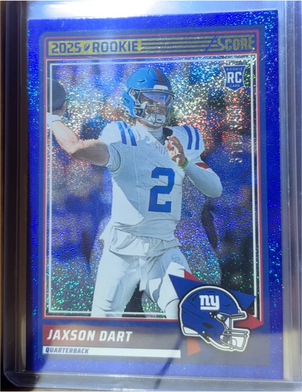2025 Score #35 Jaxson Dart — front