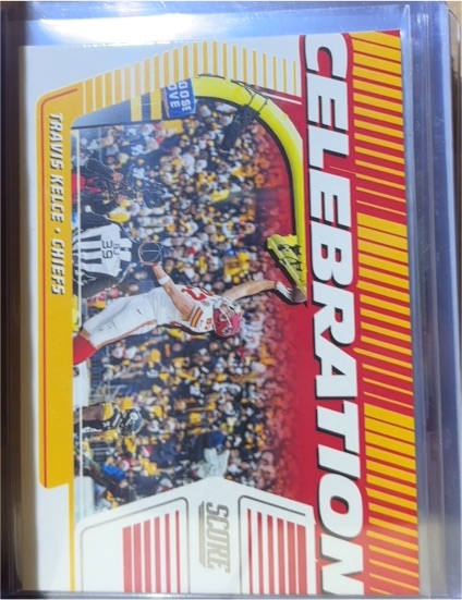 2025 Score #C-TKE Travis Kelce Celebration — front