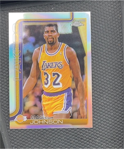 2025-26 Topps Chrome #244 Magic Johnson — front