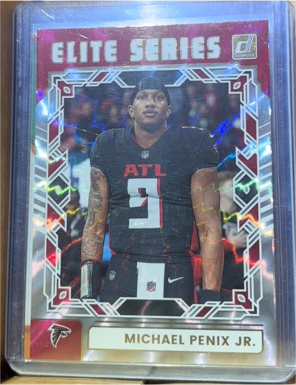 2025 Donruss Elite Series #TES-MPE Michael Penix Jr. — front