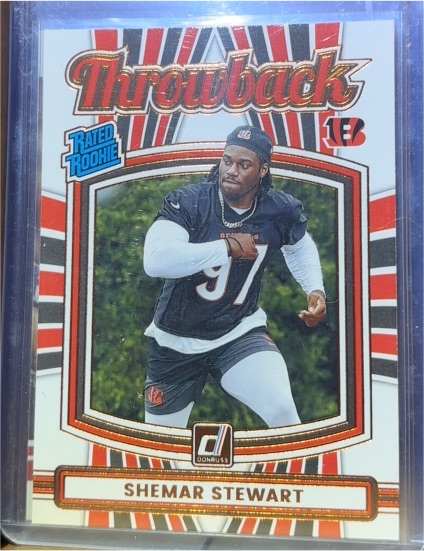 2025 Donruss #35 Shemar Stewart Rated Rookie Throwback — front