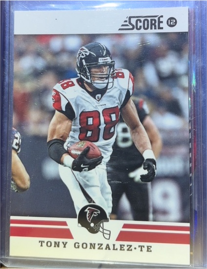 2012 Score #50 Tony Gonzalez — front