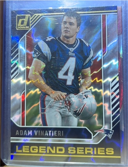 2024 Donruss #7 Adam Vinatieri Legend Series — front