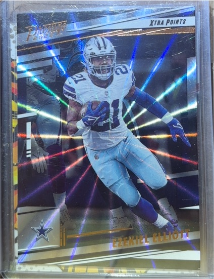 2022 Panini Prestige #77 Ezekiel Elliott Xtra Points — front