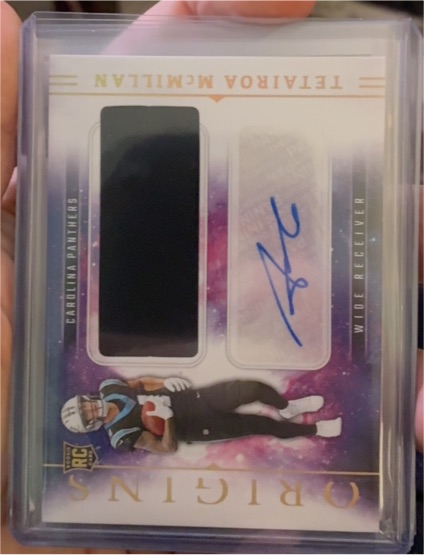 2024 Panini Origins #RJJ-TJM Tejairo McMillan — front