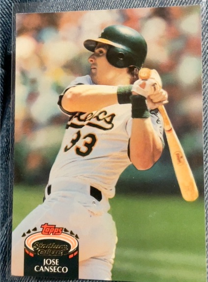 1992 Topps Stadium Club #370 Jose Canseco — front