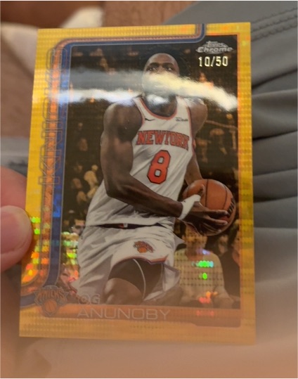 2025-26 Topps Chrome Basketball #131 OG Anunoby — front