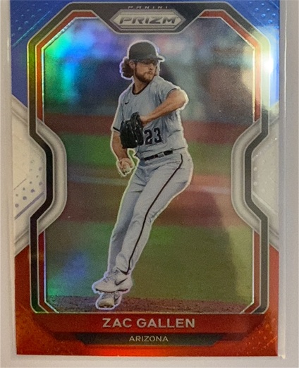 2021 Panini Prizm #65 Zac Gallen — front