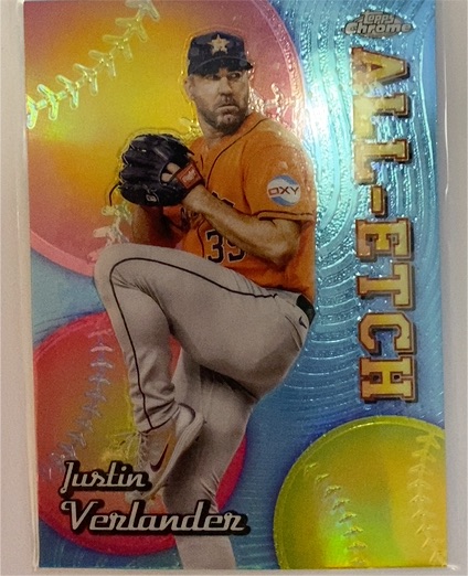 2024 Topps Chrome #CAE-12 Justin Verlander All-Etch — front