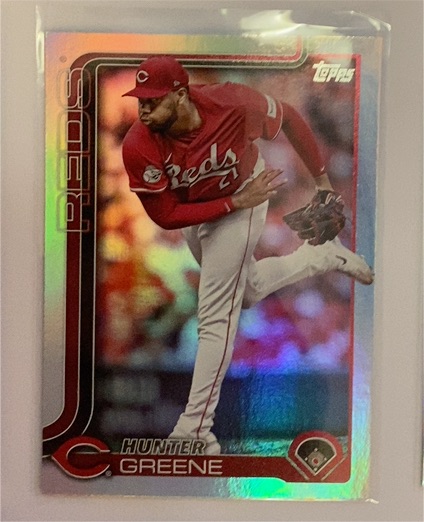 2025 Topps Series 1 #216 Hunter Greene — front