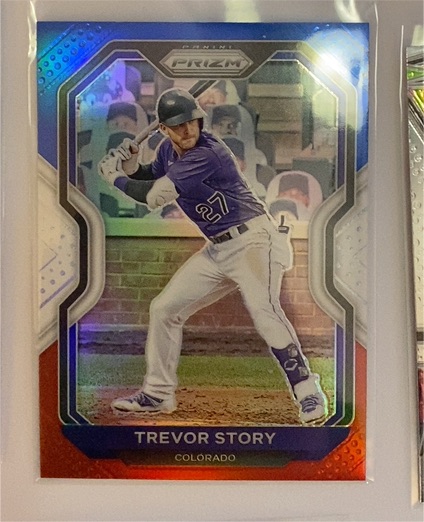 2021 Panini Prizm #23 Trevor Story — front