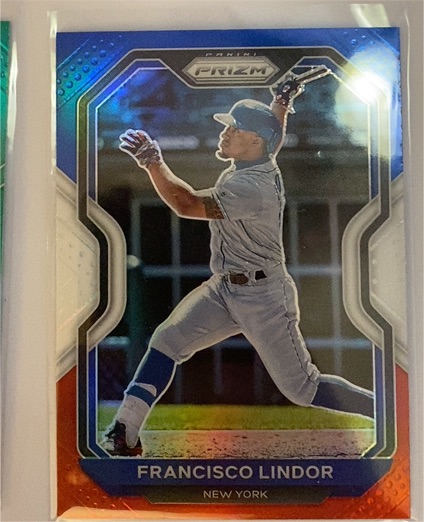 2021 Panini Prizm #80 Francisco Lindor — front