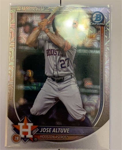 2025 Bowman Chrome #63 Jose Altuve — front