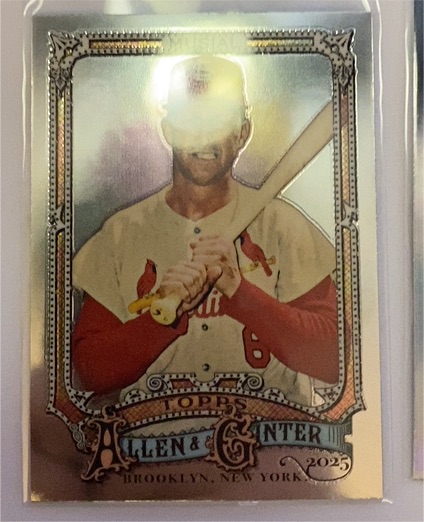 2025 Topps Allen & Ginter # St. Louis Cardinals Player — front