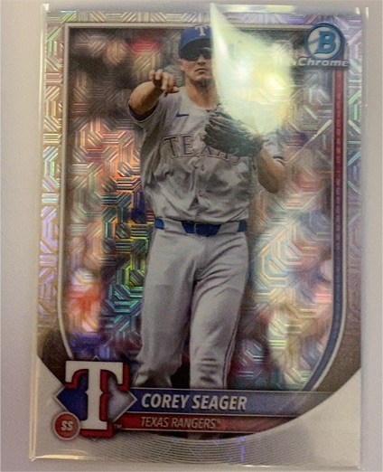 2025 Bowman Chrome #38 Corey Seager — front