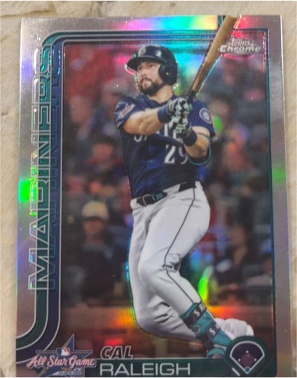 2025 Topps Chrome Update #ASGC-1 Cal Raleigh — front