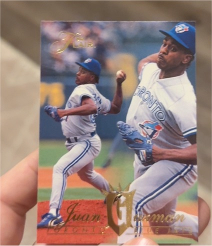 1994 Fleer Flair #349 Juan Guzman — front