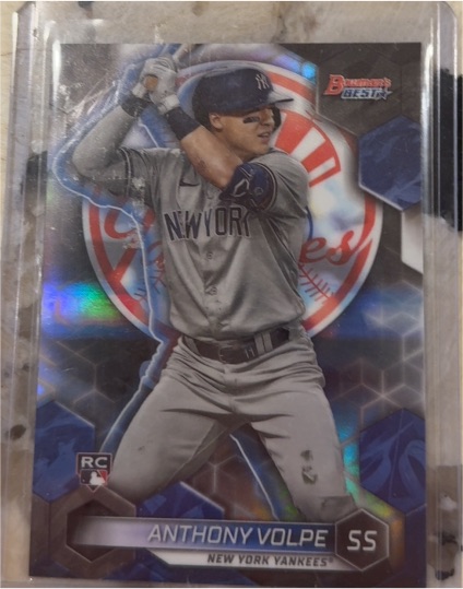 2023 Bowman's Best #42 Anthony Volpe — front