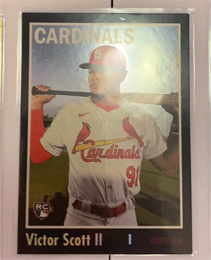 2024 Topps Archives #105 Victor Scott II — front