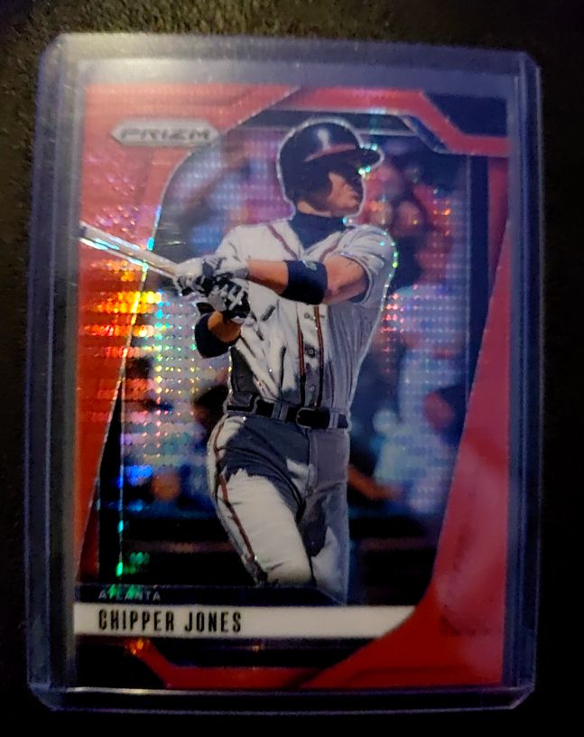 2025 Panini Prizm #220 Chipper Jones — front