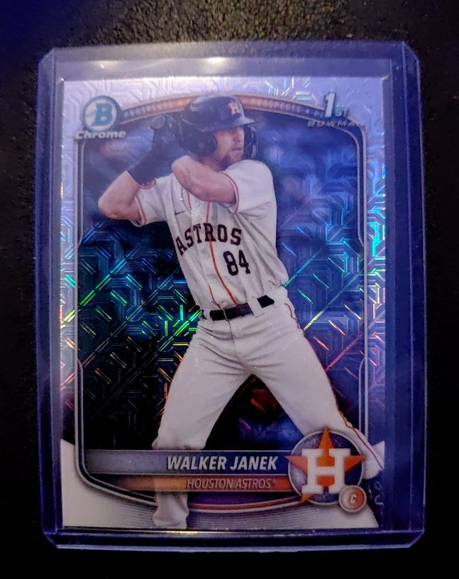 2025 Bowman Chrome #BCP-15 Walker Janek — front