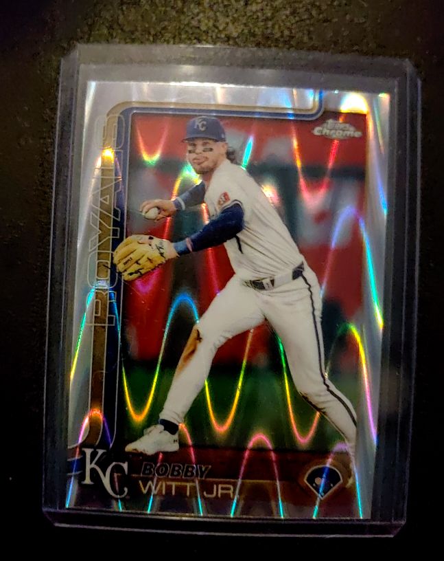 2025 Topps Chrome #93 Bobby Witt Jr. — front