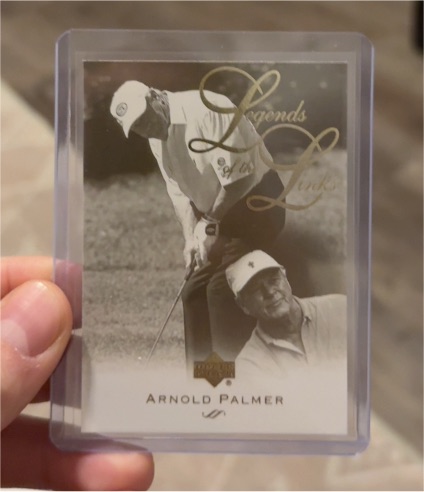 2003 Upper Deck Legends of the Links #70 Arnold Palmer — front