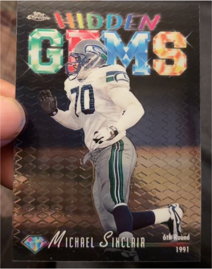 1998 Topps Chrome #HG8 Michael Sinclair Hidden Gems — front