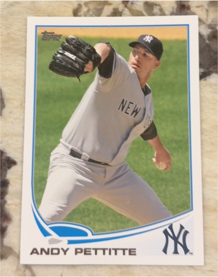 2013 Topps #506 Andy Pettitte — front