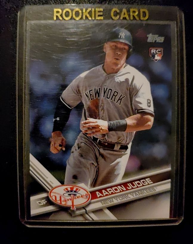 2017 Topps #287 Aaron Judge Rookie Card — front