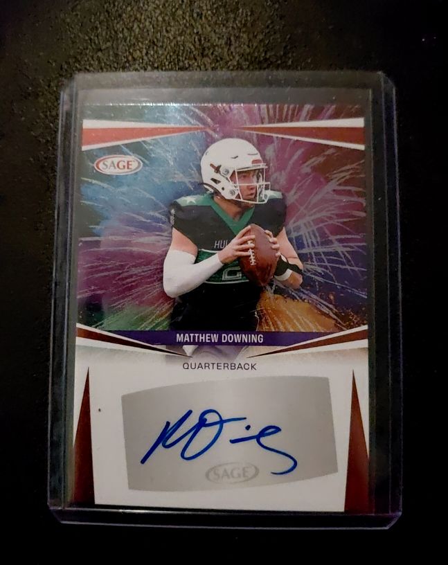 2025 Sage #A-MD3 Matthew Downing — front
