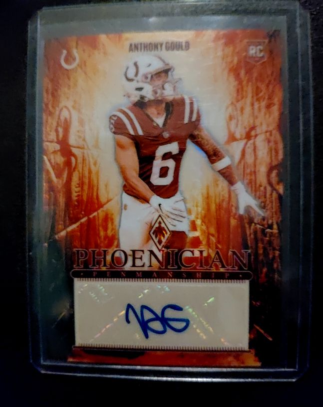 2024 Panini Phoenix Phoenician Penmanship #PRP-AGD Anthony Gould Rookie Auto — front
