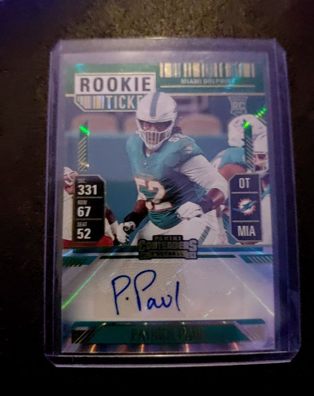 2024 Panini Contenders Rookie Ticket #228 Patrick Paul — front