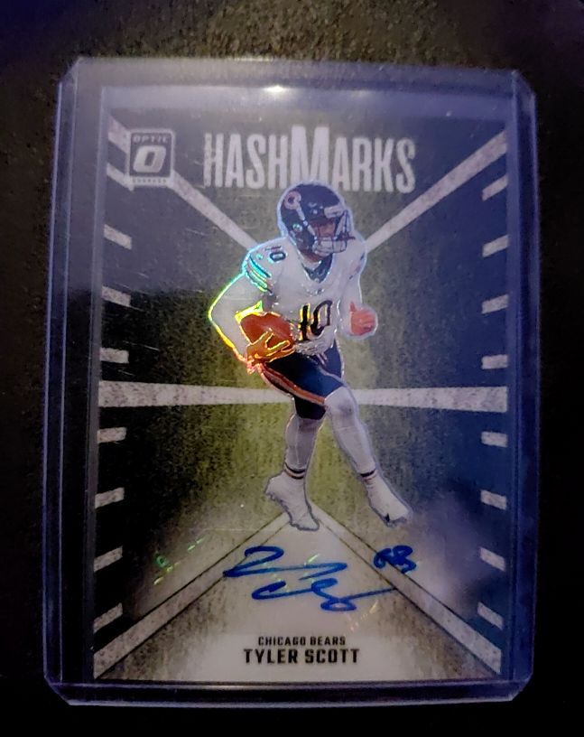 2024 Donruss Optic #HM-TST Tyler Scott Hash Marks Auto — front