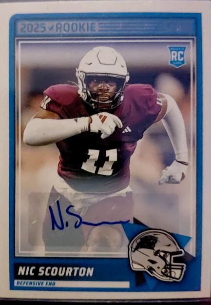 2025 Panini Score #27 Nic Scourton — front