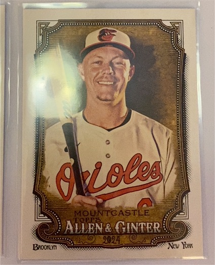 2024 Topps Allen & Ginter #328 Ryan Mountcastle — front