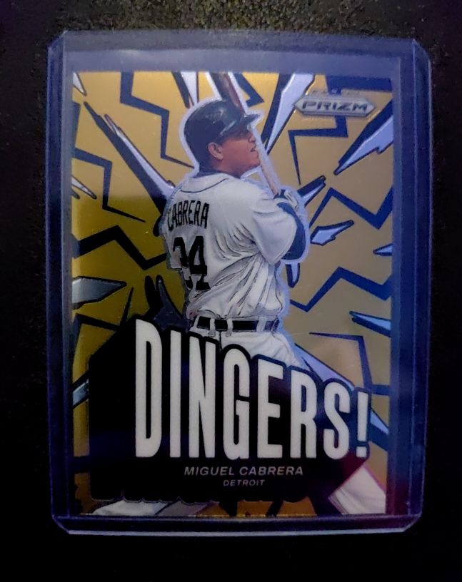 2025 Panini Prizm #17 Miguel Cabrera Dingers — front