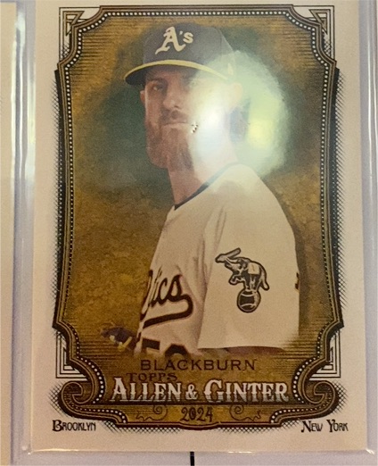 2024 Topps Allen & Ginter #308 Paul Blackburn — front
