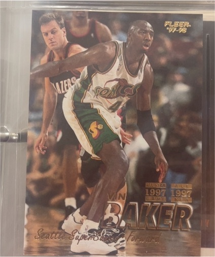 1997-98 Fleer #271 Vin Baker — front