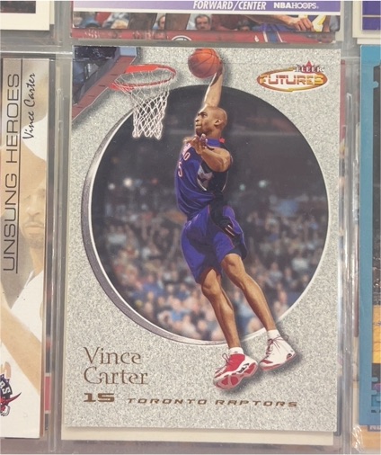 2000-01 Fleer Futures #1 Vince Carter — front