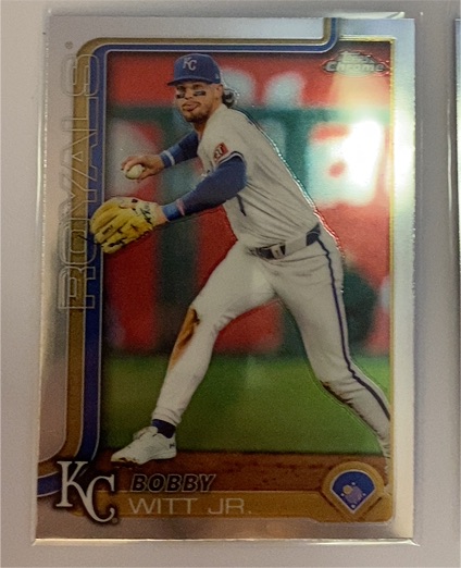 2025 Topps Chrome #93 Bobby Witt Jr. — front